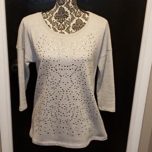 Grey sparkle sweater - 348